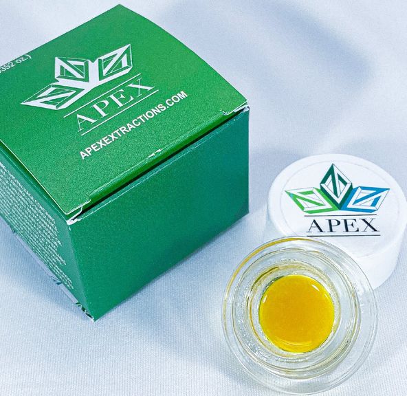 APEX Extracts Gelato 33 Emerald Label Live Resin Diamonds 1g 76.36%