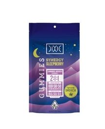 Dixie Gummy - Synergy-Sleepberry 10ct 100mg CBN 50mg THC