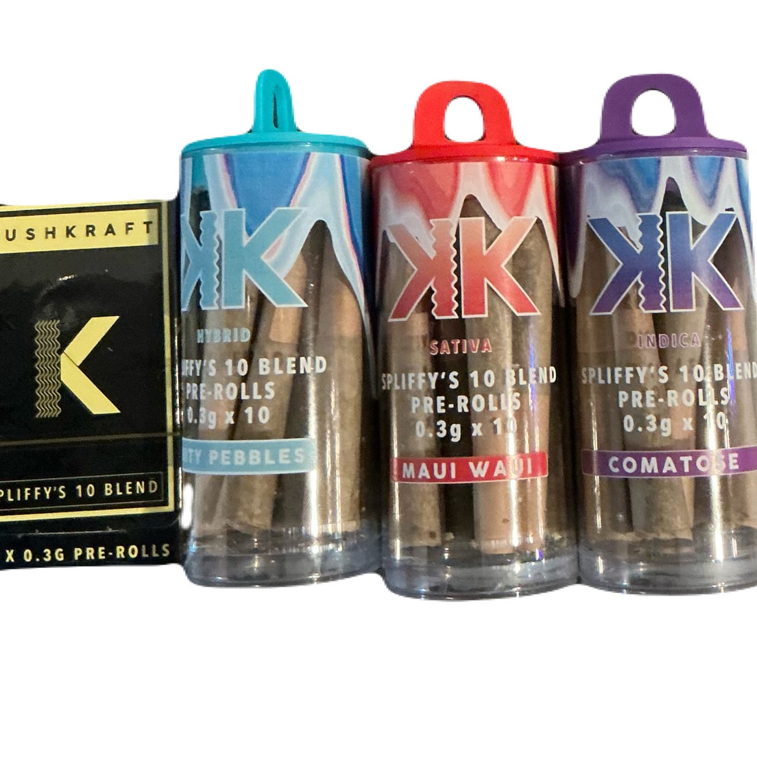 Kush Kraft Spliffy’s 10 Pack Pre Rolls $30