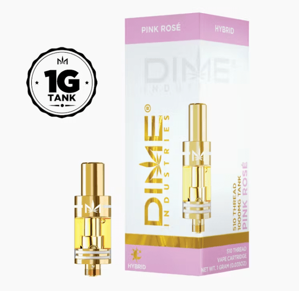 Pink Rose Signature Line 1000MG Cartridge Tank