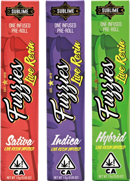 1. King Fuzzie 1.5g Live Resin Infused Pre Roll - Citrus Punch (S)