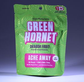Green Hornet | Ache Away Gummies CBC/CBD/THC - 100mg