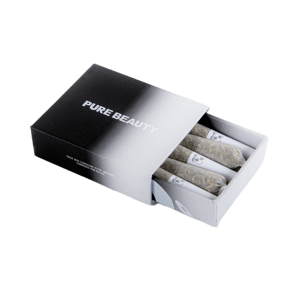 Pure Beauty | Infused Prerolls | 5 x .4g | Solventless | Hybrid