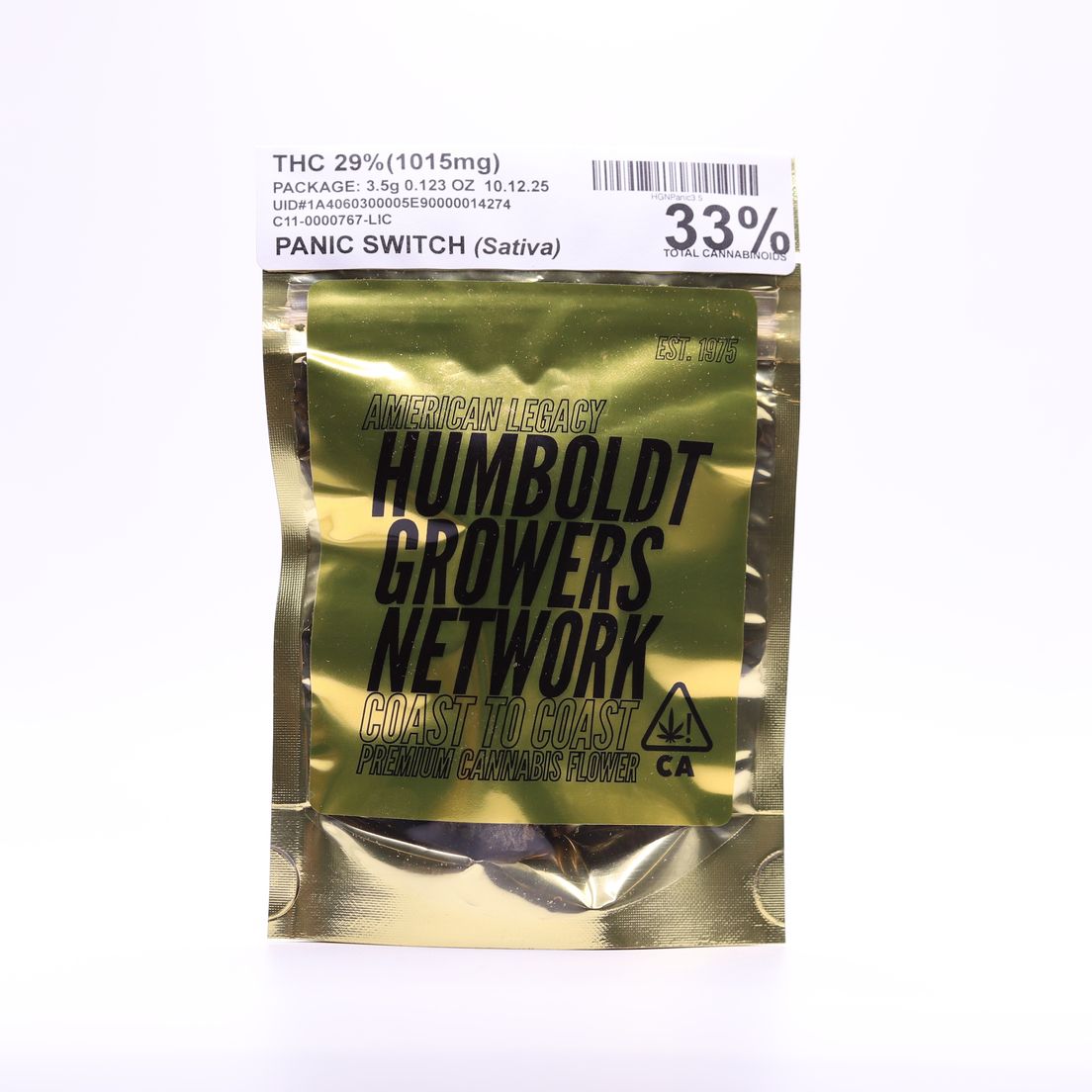 Humboldt Growers Network- PANIC SWITCH 3.5G