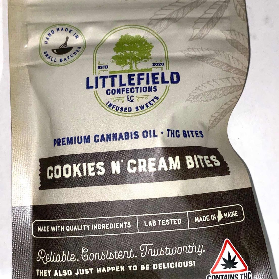 50mg Cookies &Cream Cookies bites Littlefield