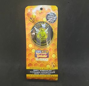 AIO - Cannabee Extracts 1g Live Resin Lemon Cherry Gelato Terps 10.20%