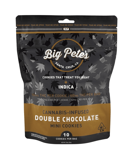 [Big Petes Treats] THC Cookies - 100mg - Double Chocolate (I)