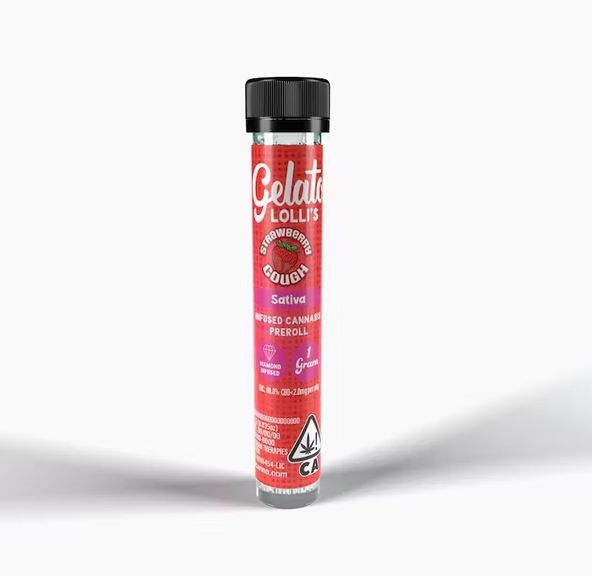 Gelato Infused Pre-roll Strawberry Cough 1.2g