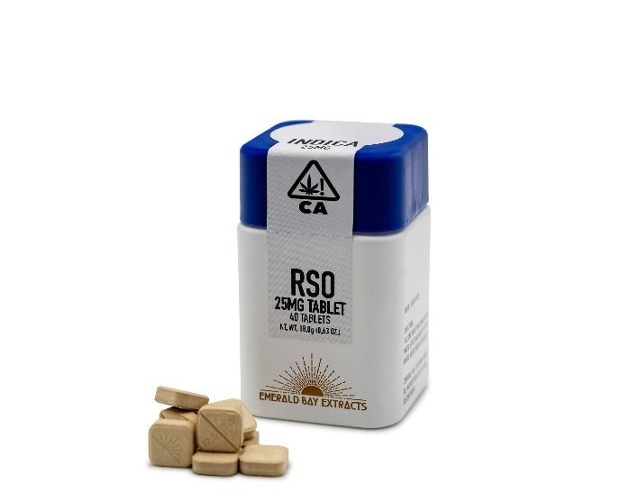 Emerald Bay Extracts - Gush Mintz RSO Tablets 25mg/1000mg