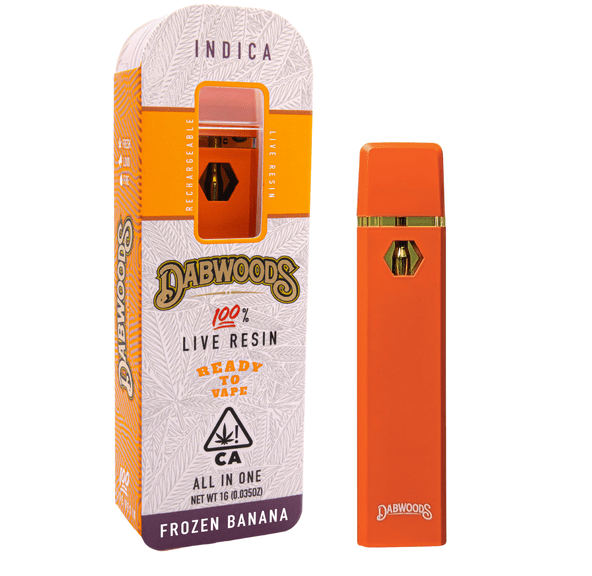 Dabwoods | AIO Vape | 1g | Live Resin | Frozen Banana