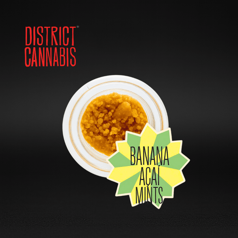 District Cannabis | Banana Açaí Mints - Crumble | 1g