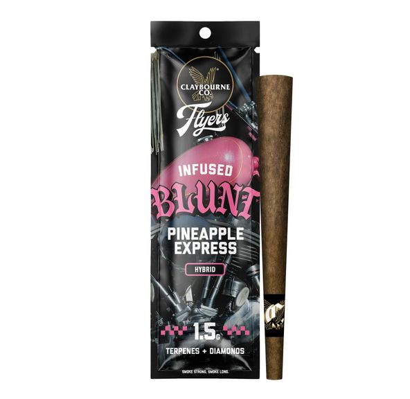 Claybourne Co. - Flyers Infused Blunt - 1.5g - Pineapple Express