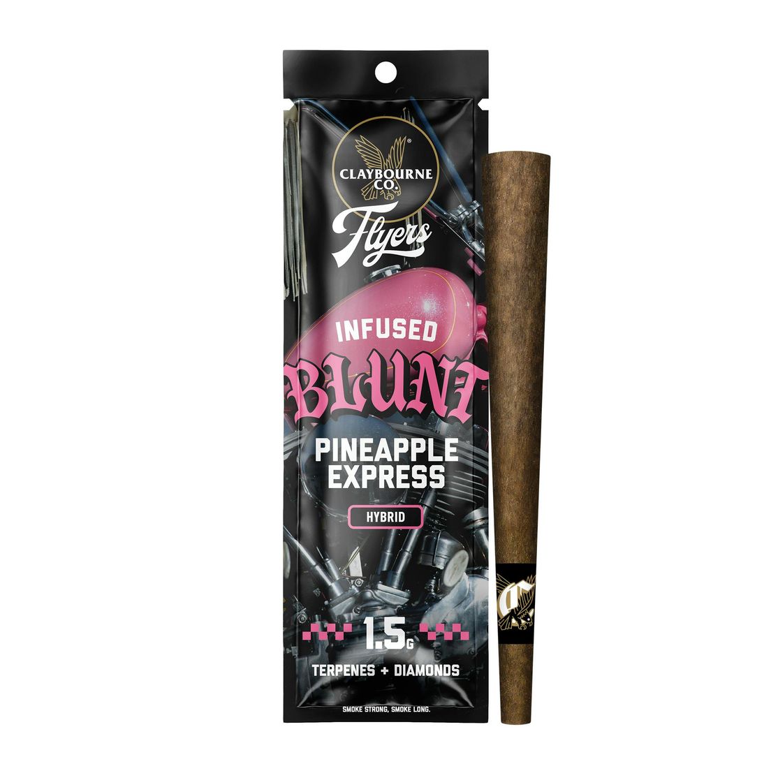 Claybourne Co. - Flyers Infused Blunt - 1.5g - Pineapple Express