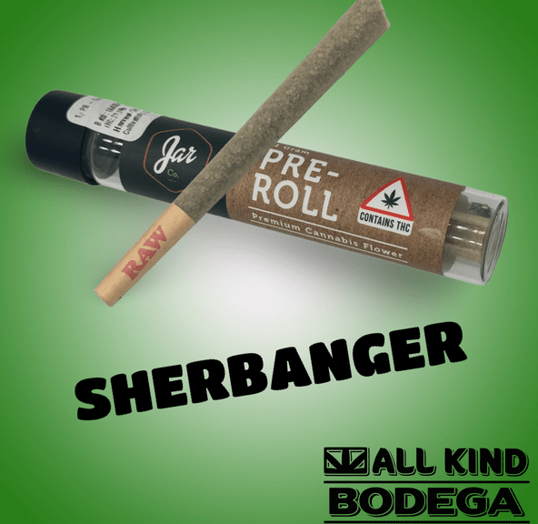Sherbanger 1g Preroll (@jarcannabis2.0)