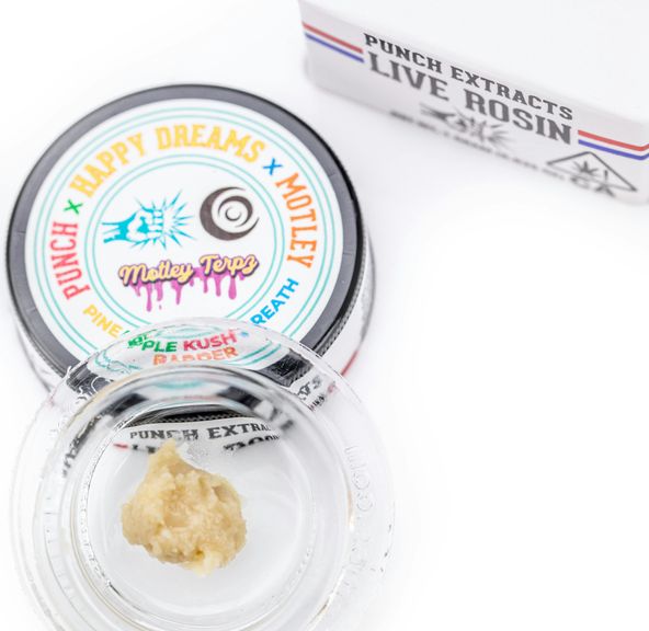 Punch Edibles & Extracts - Live Rosin Badder - Rainbow Berry - Tier 4 1g