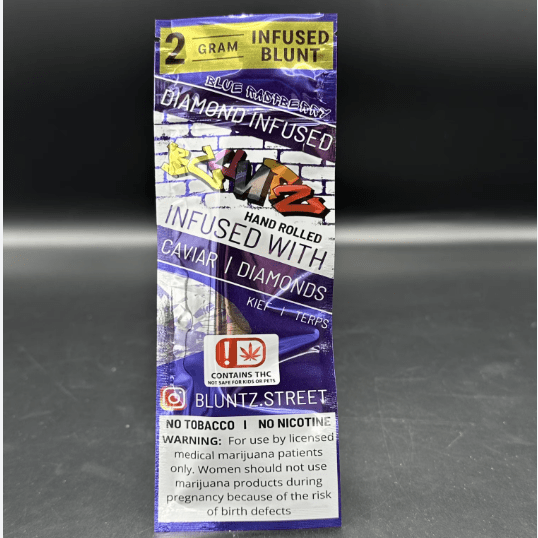 Infused Bluntz - Blue Raspberry