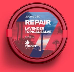 7 POINT REPAIR LAVENDER CBD TOPICAL SALVE