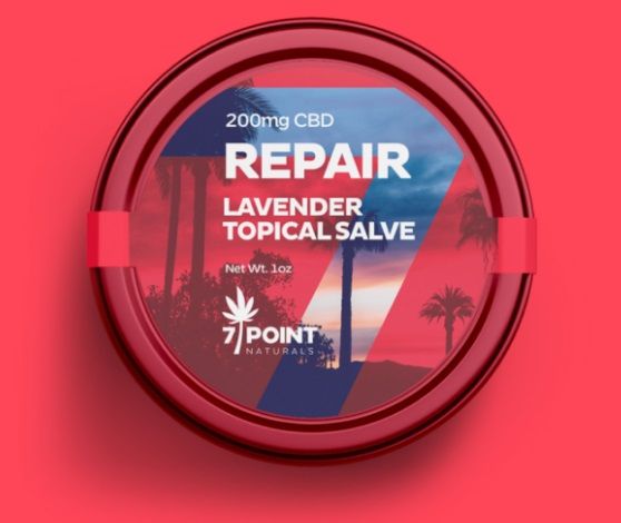 7 POINT REPAIR LAVENDER CBD TOPICAL SALVE