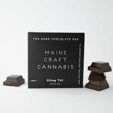 Maine Craft Cannabis Wizard Punch Choc Bar 225mg