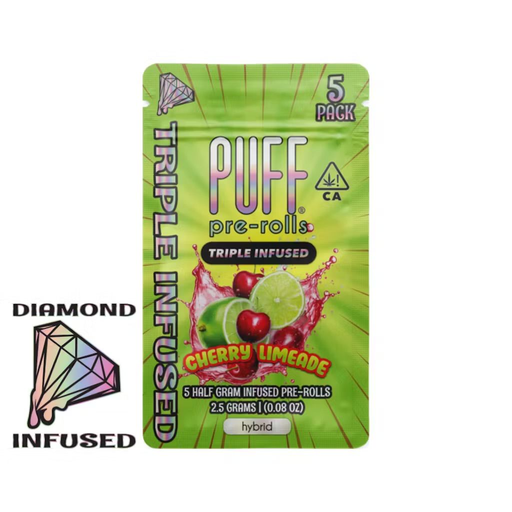 Cherry Limeade - 5pk Diamond Infused Prerolls