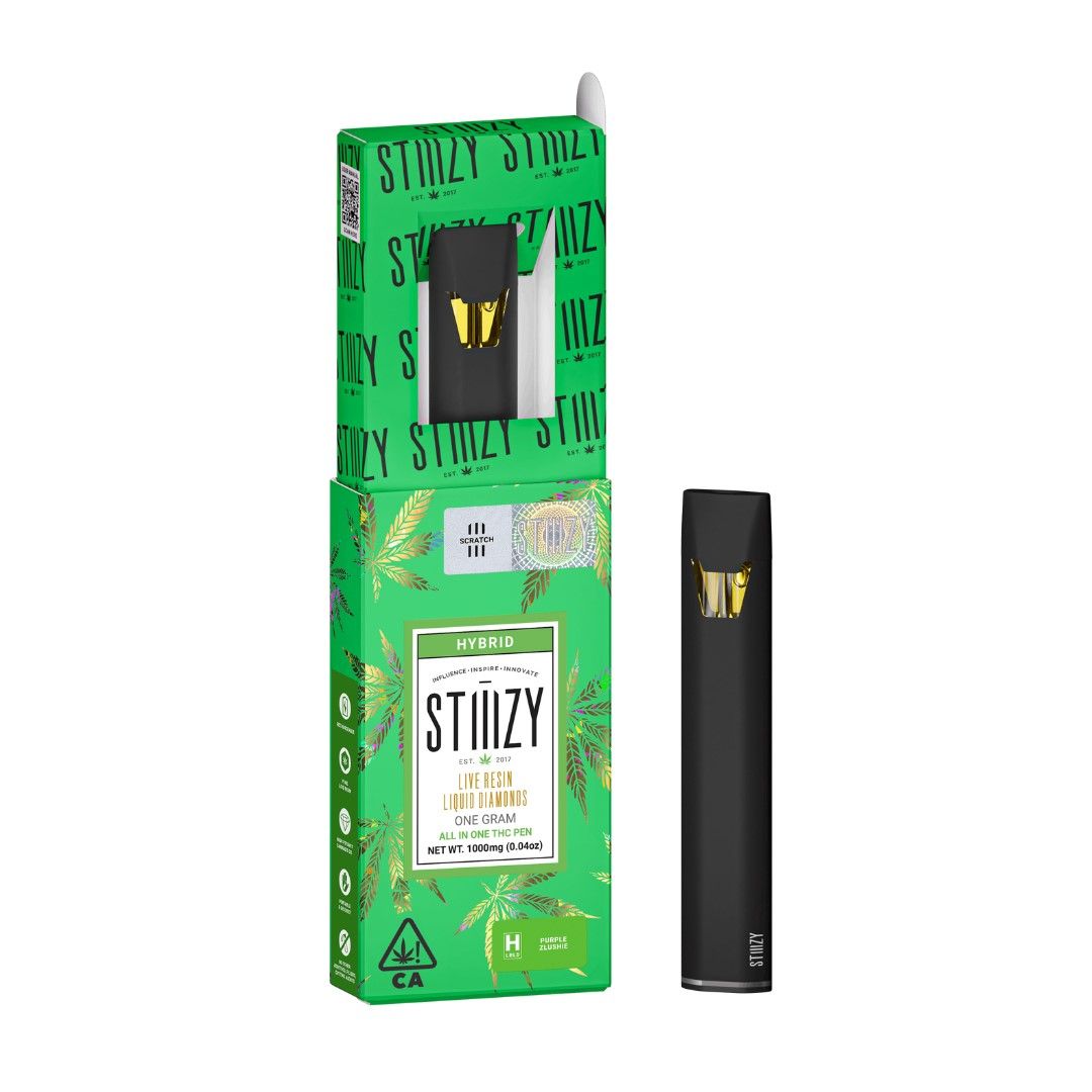 Stiiizy Live Resin AIO Vape Purple Zlushie 1g