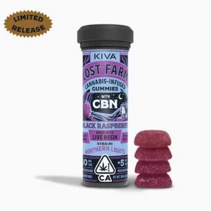 Lost Farm "Black Raspberry x Northern Lights" CBN Gummies 39.00 g
