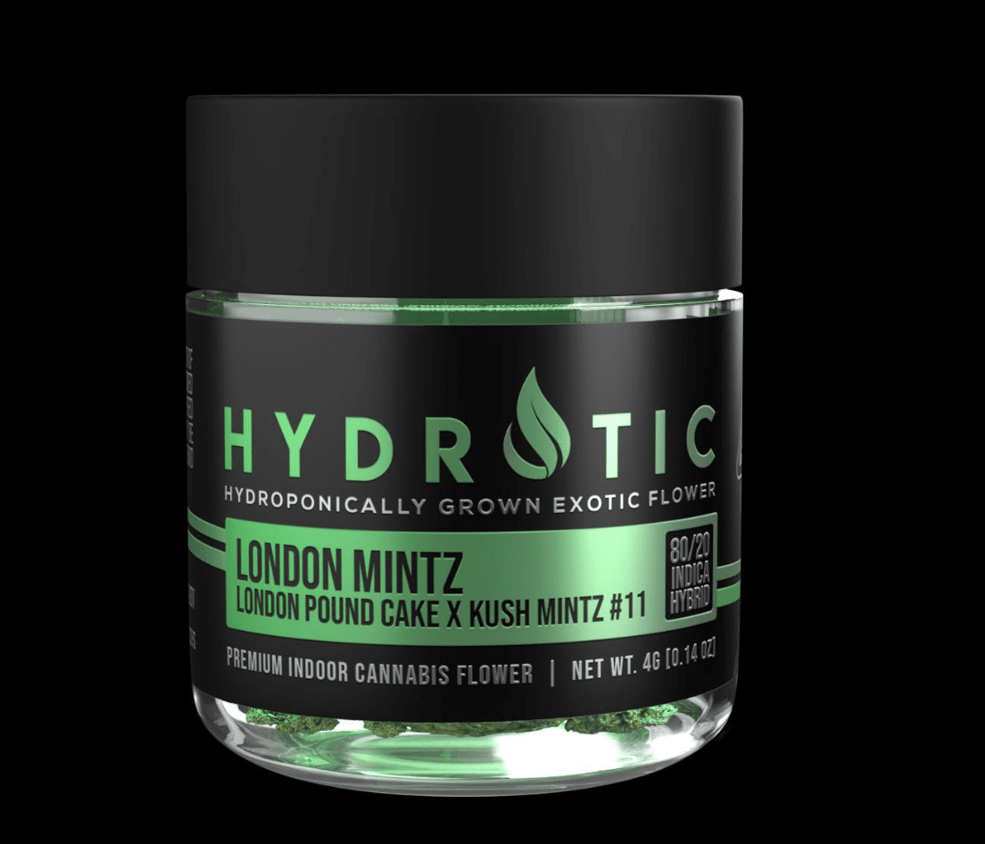 Hydrotic - London Mintz - 4g ( THC: 34.72% ) Indica Dominant