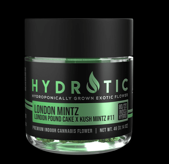 Hydrotic - London Mintz - 4g ( THC: 34.72% ) Indica Dominant