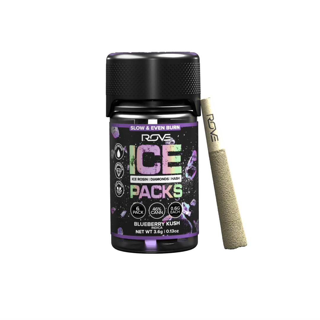 Ice Packs 6pk Blueberry Kush