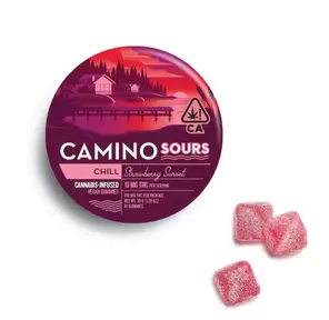 Camino Sours Gummies Strawberry Sunset 100mg