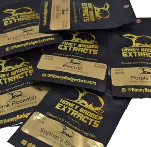 Apples & Bananas Shatter - Honey Badger Extracts