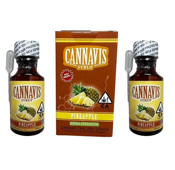 1,000mg Pineapple THC Syrup Tincture