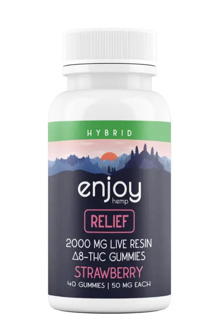 Enjoy Delta 8 THC Relief Gummies - 40ct