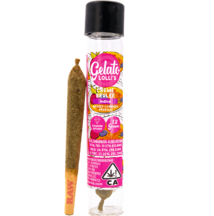 Gelato Infused Pre-roll Creme Brulee 1.2g