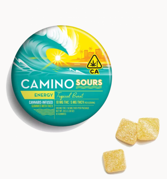 [Camino] THCV Gummies - 2:1 - Tropical Burst Energy (S)