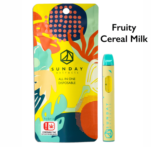 Sunday Extracts 2G Disposable (Fruity Cereal Milk)