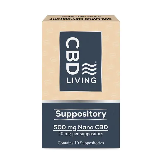 CBD Living CBD Suppository - 10 Pack