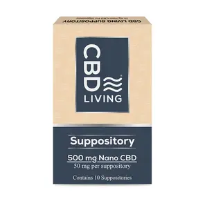 CBD Living CBD Suppository - 10 Pack