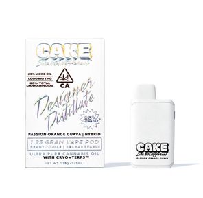 Cake AIO Vape Passion Orange Guava 1.25g