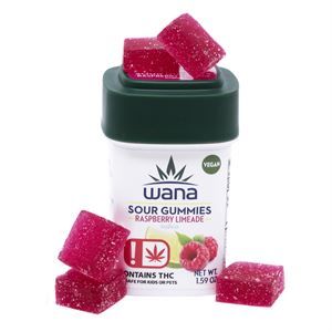 WANA RASPBERRY LIMEADE GUMMIES 1000MG.