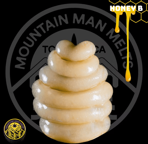 Mountain Man Melts - Honey Banana - 1g Live Rosin