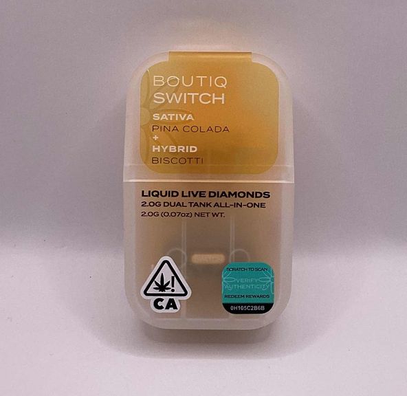 Boutiq - Disposable - Switch - Pina Colada x Biscotti - 2g