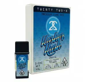 22K | PlugPlay Compatible | Pod | 1g | Distillate | Kosher Kush