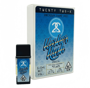 22K | PlugPlay Compatible | Pod | 1g | Distillate | Kosher Kush