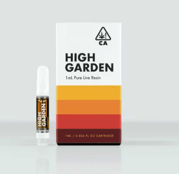 High Garden - Sour Diesel (1ml Pure Live Resin Cartridge) 1g