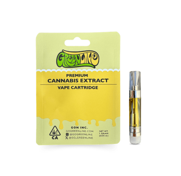 GREENLINE - Banana Kush - Vape Cart - 1 Gram