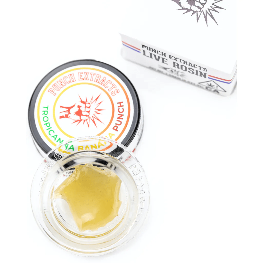 Punch Extracts - Live Rosin - Tropicanna Banana (1g)