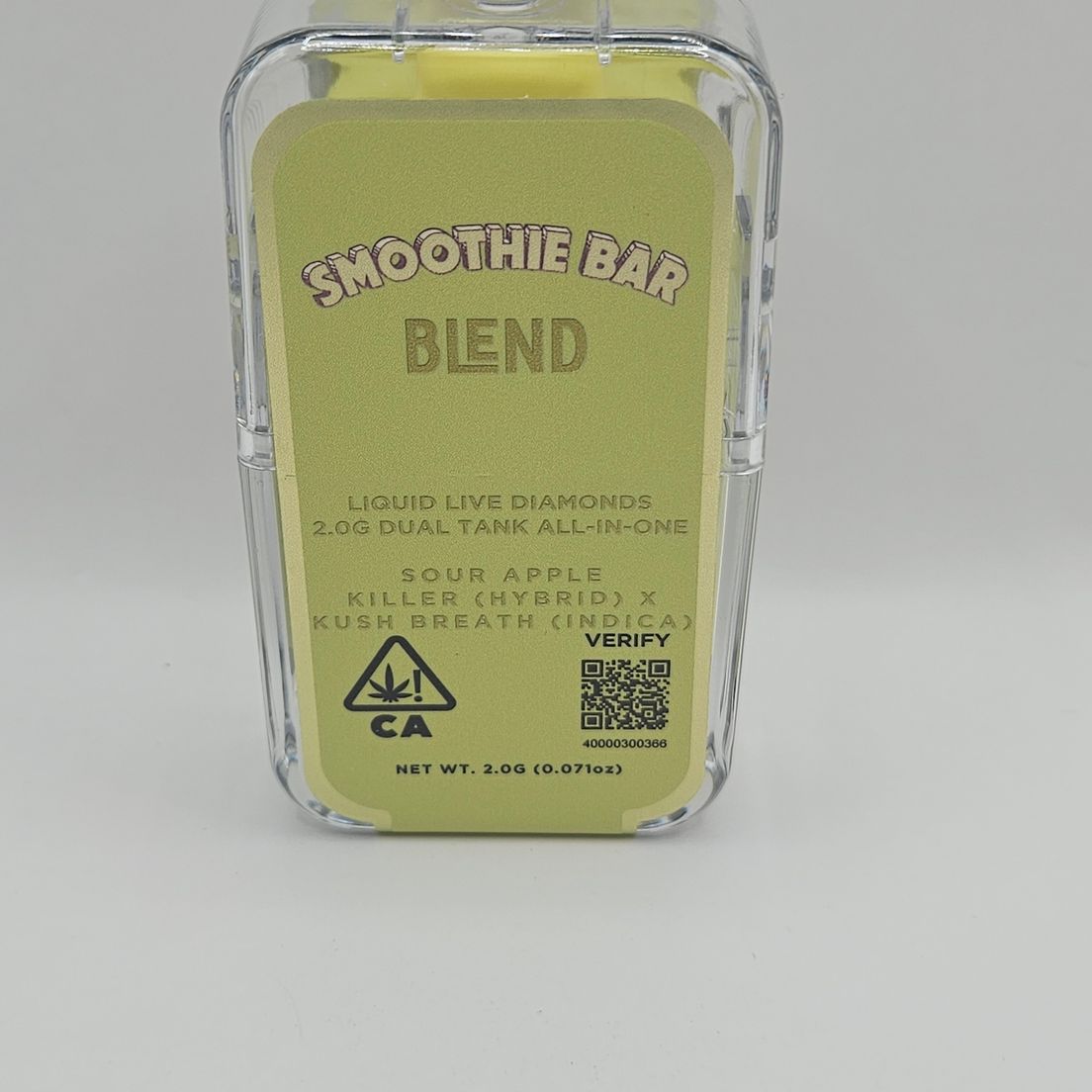 Smoothie Bar - Disposable - Sour Apple Killer x Kush Breath - 2G