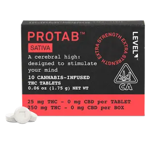 Level Protab Sativa 250mg