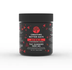 CBDays 25mg THC Strawberry Kush Gummies - 20ct.